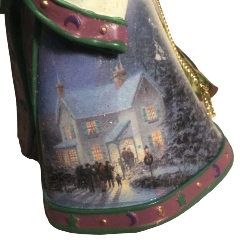 Ashton-Drake Galleries Thomas Kinkade Old World Santa Warm Holiday Welcome Orn - Picture 5 of 8